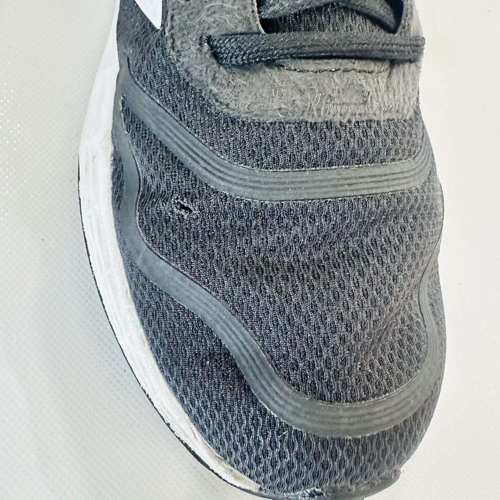 Adidas Boys Size 6 Shoes Black / White - Picture 3 of 9